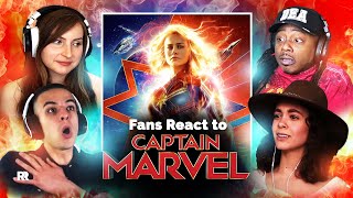 Goose got them 💀 FIRST TIME watching Captain Marvel (2019) Reaction