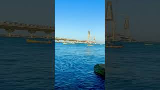 Okha port signature Bridge to bet Dwarka ￼