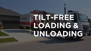 Storage Container Delivery - The Storage Box Tilt-Free Transportation