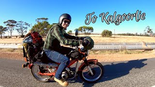 Small adventure motorcycle Postie bike adventure part 2