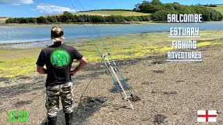 Sea Fishing Uk | Salcombe Estuary Bass Fishing Adventures | Vlog#145