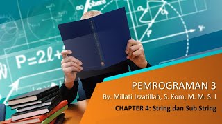 Operasi String / Manipulasi String - Pemrograman 3 JAVA Basic