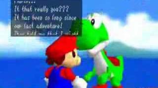 Super Mario 64: Meeting Yoshi