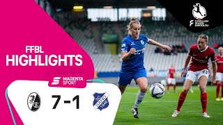 SC Freiburg - SC Sand | Highlights FLYERALARM Frauen-Bundesliga 21/22