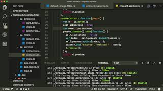 EP 4.4 - AngularJS Migration / Step 2 - TypeScript & WebPack / Fixing Errors