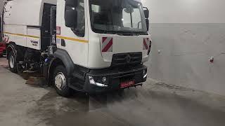 Renault Midlum 2018r. Euro6 Faun Hydrostat Sweeper Kehrmaschine Balayeuse