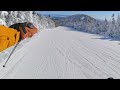 skiing vermonter from the top of jay peak 2023