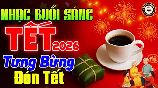 Nhạc Xuân Không Lời Buổi Sáng Tưng Bừng Đón Tết - Hòa Tấu Rumba Guitar 2026 - Nhạc Cafe Buổi Sáng