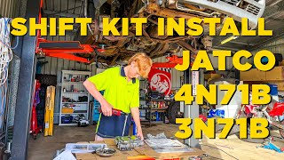 Service and Shift Kit Installation - Jatco Automatic Transmission 4N71B 3N71B - Holden VL Commodore