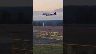 Delta airlines landing at CLT #avaition