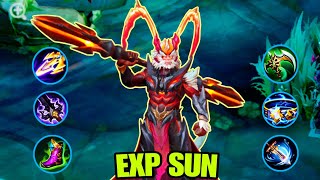 WHEN I PLAY SUN ABUSE TO ENEMIES.. BRUTAL DAMAGE SUN BUILD..MLBB