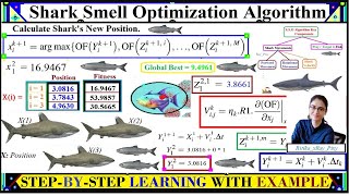 Shark Smell Optimization Algorithm |Numerical Example| ~xRay Pixy