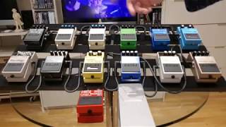 Dave Sharman : Boss Pedal Collection Guitar Rig Chain Order