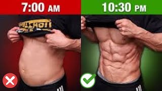fast morning workout to lose belly fat/fat burning at home.