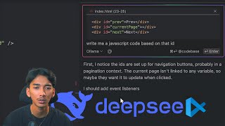 Deepseek 7B VPS Test Pake Di VSCODE