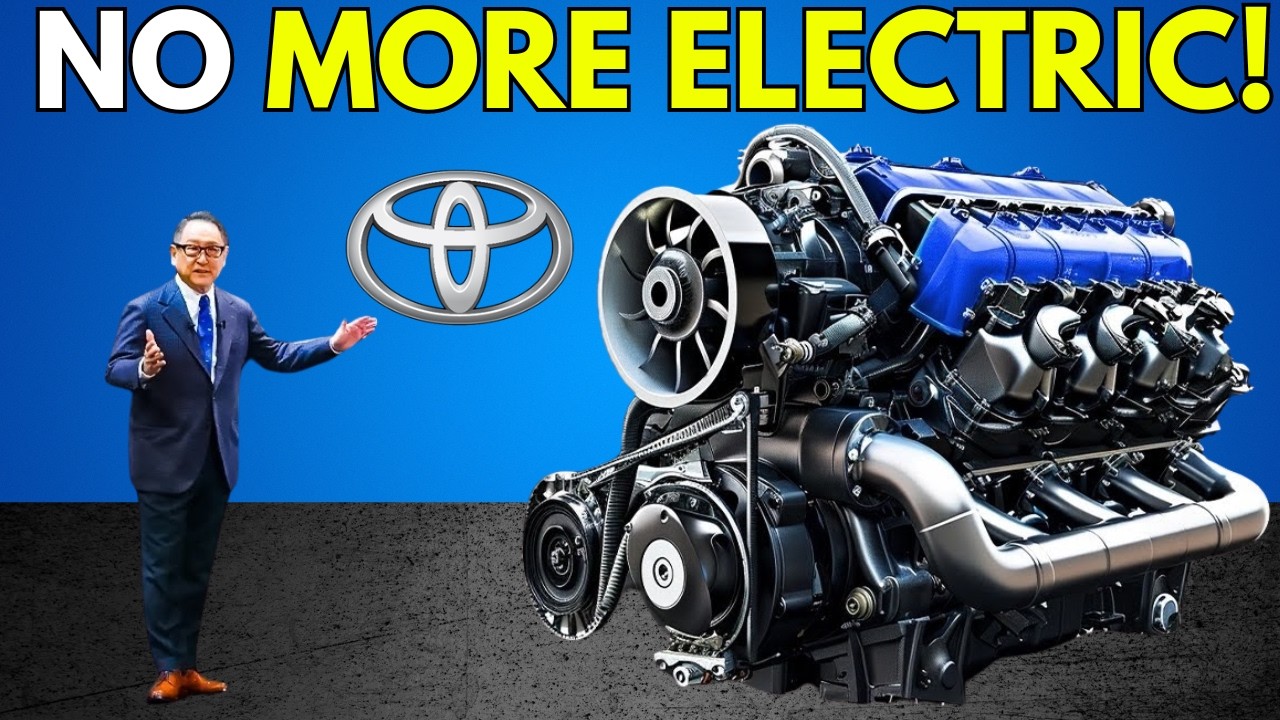 Toyota Ceo Our New Carbon Negative Engine Will Destroy The Ev