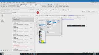 How to mark external emails in a different color (Outlook 365 conditional formatting)