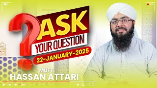 🔴 Live: Darulifta Ahlesunnat | Mufti Hassan Attari | Get The Solution To Your Problems #live