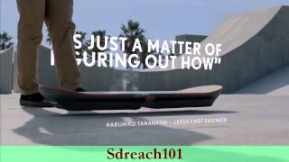 Lexus has created a real, rideable hoverboard