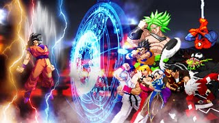 WN-Goku vs Everyone ft Gohan, Broly! Part 2