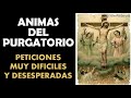 Ánimas del Purgatorio, oración para peticiones muy difíciles y desesperadas