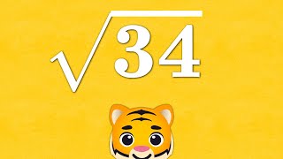 Square Root 34