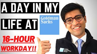 A Day in My Life as a Goldman Sachs Investment Banker in New York City