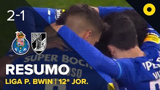 Resumo: FC Porto 2-1 Vitória SC - Liga Portugal bwin | SPORT TV