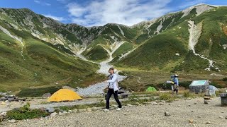 雷鳥沢キャンプ場2,277m→奥大日岳2,606m