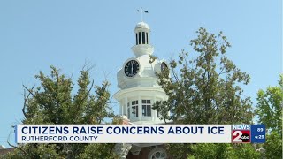 Rutherford County community members raise concerns about ICE