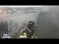 22 FDNY firefighters hurt, 3 critically in a Staten Island fire