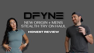 DFYNE ACTIVEWEAR - NEW origin + mens stealth try on haul \u0026 honest review