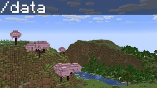 How to use /data in Minecraft Java Edition 1.21.3