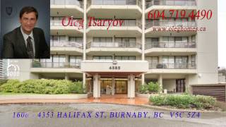 1606 4353 Halifax Str in Burnaby. Listed by Oleg Tsaryov. 1-604-719-4490