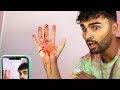 ✋😲🩸 FAKE BLOOD? WHERE FROM? 🩸😲✋ Photography Tutorial in #Shorts by youneszarou