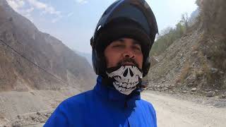 Nuwakot to Rasuwa pure offroad Ride uncut video in HD