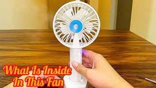 What Is Inside In Electric Motor Mist Fan