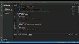 Generate Markdown with Node