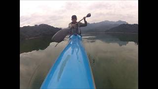 學划競速輕艇(Learning to paddle a K1 racing kayak)