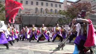 CHIよREN 北天魁　ちばYOSAKOI2012・土曜日　中央公園会場