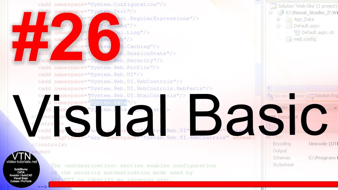 26 VISUAL BASIC Tutorial ( Comparison Operators ) - YouTube