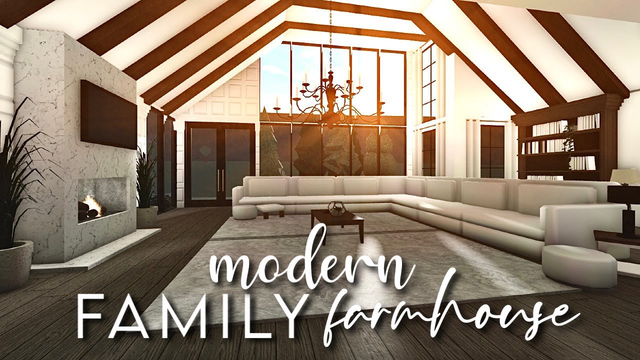 Bloxburg Modern Luxury Farmhouse