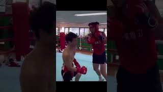 Shin_yoo_sub @ @ig wbc asia silver champion korean boxing champion sparring 147 lbs