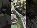 Ransomes and Rapier crane being pushed over the road. DCC sound.