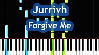 Jurrivh - Forgive Me (Sad & Emotional Song) Piano Tutorial