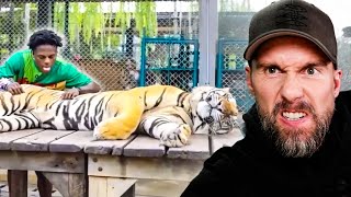 SPEEDS EKELHAFTES VERHALTEN \u0026 TIERQUÄLEREI im TIGER PARK PATTAYA! | Robert Marc Lehmann