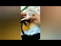 الرسم بالكروشيه منظر طبيعي تابستري wall hanging tapestry crochet