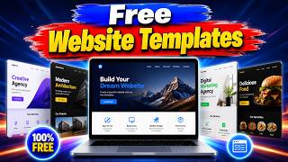 How to Build a Stunning Website Using FREE Templates (Beginner Friendly)