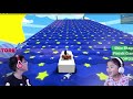 チェックポイント押して下さい😫 マリオ気分でピーチを助け出せ🏃‍♂️ ゲーム実況 roblox save princess peach obby