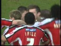 Michael Tongue free kick Sheffield United V Sheffield Wednesday